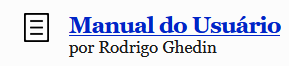 Blog Parceiro Manual do Usuário